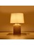 Lighting Pario Abajur - Kahverengi / Beyaz - 50X30 cm 3