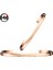 Sz-Gül Altın Çember Çubuğu Bilezik Kadınlar Için Charm Bilezik Izle Femme Bilezikler ve Bilezikler Pulseira Feminina Pulseras Takı Bijoux Retro (Yurt Dışından) 2