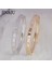 1 Adet Gül Altın--2 Jın&ju Güzel Altın Renk Manşet Bilezikler Kadınlar Için Bilezik Pulseras Femme Lüks Takı Hediyeler Браслет Для Женщин (Yurt Dışından) 2