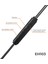 EH103 Kablolu 3.5mm Jacklı Kulak İçi Mikrofonlu Kulaklık Siyah 7