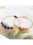 Yanyuan Yeşim Csja Doğal Kristal Bilezik Tel Sarma Yuvarlak Taş Antik Altın Renk Kadınlar Kızlar Için Manşet Bilezikler Trendy Takı Pulsera G564 (Yurt Dışından) 5
