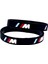52-54MM Tarzı Beyaz Ar Bilezikler Spor M Güç Silikon Bileklik Bileklik Bmws M Sticker E46 E90 F20 E60 E39 X3 X4 X5 X6 Aksesuarları (Yurt Dışından) 3