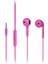 EH104 Kablolu 3.5mm Jacklı Kulak İçi Mikrofonlu Kulaklık Pembe 6
