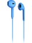 EH104 Kablolu 3.5mm Jacklı Kulak İçi Mikrofonlu Kulaklık Mavi 3