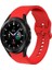 Galaxy Watch 4 Classic 42MM Yumuşak 10 Kademeli Ayarlanabilir Silikon Kordon KRD50 1