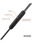 EH102 Kablolu 3.5mm Jacklı Kulak İçi Mikrofonlu Dual Driver Kulaklık Siyah 5