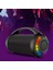 DS156 8.5W Kablosuz Bluetooth 5.0 RGB Aydınlatmalı TWS Stereo Boombox Taşınabilir Hoparlör Siyah 2