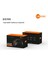DS156 8.5W Kablosuz Bluetooth 5.0 RGB Aydınlatmalı TWS Stereo Boombox Taşınabilir Hoparlör Siyah 10