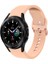 Galaxy Watch 4 Classic 42MM Yumuşak 10 Kademeli Ayarlanabilir Silikon Kordon KRD50 1