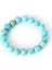 10 mm Boncuk Stili Turkuaz Doğal Taş Boncuklu Charm Bilezik Sır Beyaz Howlite Yoga Boncuklu Erkekler & Kadınlar Için Bilezik Noel Takı Hediyesi (Yurt Dışından) 1