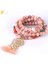 Pembe Aventurin Csja Japamala 108 Mala Boncuk 8 mm Doğal Taş Bilezik Dream Catcher Püskül Charm Bilezik Çakra Namaz Tespih Takı F484 (Yurt Dışından) 1
