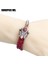 18CM Tarzı FA4109RED Yeni Türkiye Çiçek Boncuk Doğal Taşlar Charm Bilezikler Bileklik Kadınlar Için Antik Altın Renk Bohemia Etnik Düğün Takı 2018 (Yurt Dışından) 1