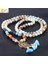 Lav Csja Japamala 108 Mala Boncuk 8 mm Doğal Taş Bilezik Dream Catcher Püskül Charm Bilezik Çakra Namaz Tespih Takı F484 (Yurt Dışından) 5