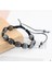 18-26CM Beadtales cm Ayarlanabilir Altıgen Kafatası Hematit Bilezik Erkekler Kadınlar Için Uçucu Yağlar Difüzör Doğal Taş Boncuk Zincir (Yurt Dışından) 3