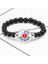 No.12 Boyutu Tıbbi Uyarı Boncukları Bilezik Tip 1 Tip 2 Snap Düğmeleri Charms Bileklik Trendy Mücevherat (Yurt Dışından) 2