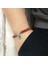 18CM Tarzı Bronz Buda Erkekler Kadınlar Mala Om Carnelian Bilezikler Lotus Buda Yoga Charm Bilek Kırmızı A-Gate Boncuklu Bilek Boho Yoga Kırmızı Takı (Yurt Dışından) 4