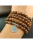 Yeşil 108 Boncuk Tespih Erkekler Bilezik Tibet Budist Namaz Charm Mala Meditasyon Hayat Ağacı Şanslı Wenge Ahşap Bilezik Kadın Takı (Yurt Dışından) 4