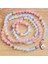 Yoga Ritüel Taşlar Doğal Taş Mala Opalite Rosequartz Bileklik Bayan Wrap Om Bilezik Lotus Mala (Yurt Dışından) 4