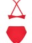 Çiçekli Çapraz Bikini Takım 2