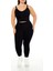 Plus Size Dikişsiz High-Rise Tayt 2
