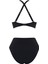 Çiçekli Çapraz Bikini Takım 2