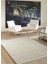 Ecosıa Modern Şönil Kilim Halı Yüksek Kalite Yolluk Antrasit Yıkanabilir Saçaklı Kaymaz Taban 1