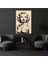 Tekli Dikey Kanvas Nostaljik Marilyn Monroe Portresi 1