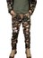 Softshell Saz Desenli Su ve Rüzgar Geçirmez Içi Polarlı Takım (Mont + Pantolon) 5