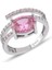 Pink Zirconia Taşlı Harmonic Twist Yüzük 1
