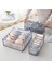 3 Adet 1 Takım Yatak Odası Dolap Organizatör Çorap Külot Ev Ayrı Iç Çamaşırı Saklama Kutusu Sutyen Katlanabilir Çekmece Organizatör (Yurt Dışından) 2