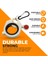 2pcs Zip Tie Organizer-Cable Zip Tie Organizer For Heavy Duty Ties And Metal Ties,zip Ties Holder For Tool Belt (Yurt Dışından) 2