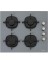 Buhar Destekli Airfrayer Gri Cam Ankastre Set 3457 - CS5335S01- BO65P4S01 3