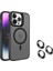 Iphone 16 Pro Max Için Standlı Lens Hediyeli Magsafe Maksimum Koruma Armor Kılıf 1