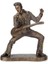 Koleksiyon Bronz Renk Elvis Presley Figürü 26CM 1