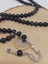 Golden & Siyah Obsidyen Taşı 99LUK Tesbih 8mm (1250) 3