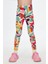 Cutouts Foliage Kız Çocuk Yazlık Desenli Tayt 2