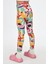 Cutouts Foliage Kız Çocuk Yazlık Desenli Tayt 4