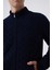 Dik Lacivert Erkek Sweatshirt 241 Lcm 241013 Newjump Lacıvert 4