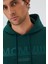 Kapüşon Yaka Zümrüt Yeşili Erkek Sweatshirt 231 Lcm 241016 Garen Zãœmrãœt Yeåä 5
