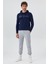 Kapüşon Yaka Lacivert Erkek Sweat Shirt 231 Lcm 241016 Garen 1