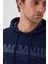 Kapüşon Yaka Lacivert Erkek Sweat Shirt 231 Lcm 241016 Garen 5