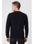 O Yaka Siyah Erkek Sweatshirt 231 Lcm 241011 Newdwade Siyah 4