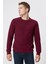 O Yaka Bordo Erkek Sweatshirt 231 Lcm 241011 Newdwade Bordo 2