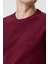 O Yaka Bordo Erkek Sweatshirt 231 Lcm 241011 Newdwade Bordo 5