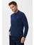 Newblend Erkek Polo Yaka Sweatshirt A.lacivert 3