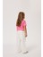 Lastikli Bel Beyaz Kız Çocuk Denim Pantolon 232 Lcg 121003 Maldives White Jean 2