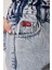 Lastikli Bel Açık Mavi Kadın Denim Pantolon 232 Lcg 121004 Bella Lıght Blue 4