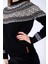 Bisiklet Yaka Basic Siyah Kazak Kadın 241 Lcf 261004 Alısa Sıyah 4
