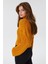 Dik Yaka Örgü Hardal Kadın Kazak 231 Lcf 241011 Laura Hardal 2