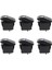 6x Mavi Işık Korna Desenli LED 12V/20A 24V/10A 5-Pin Rocker Geçiş Anahtarı Araba Tekne (Yurt Dışından) 1
